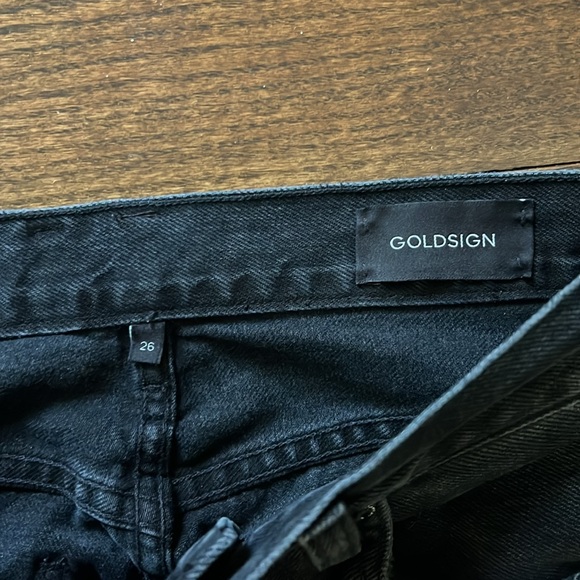 Goldsign Tapered Full Length Jeans - Picture 2 of 3